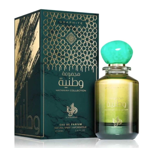 Perfume Árabe Graphite Al Wataniah Eau De Parfum Masculino 100ml
