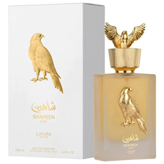 Perfume Árabe Shaheen Gold Lattafa Eau De Parfum Unissex 100ml
