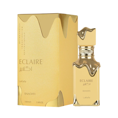 Perfume Árabe Eclaire Banoffi Lattafa Eau de Parfum 100ml