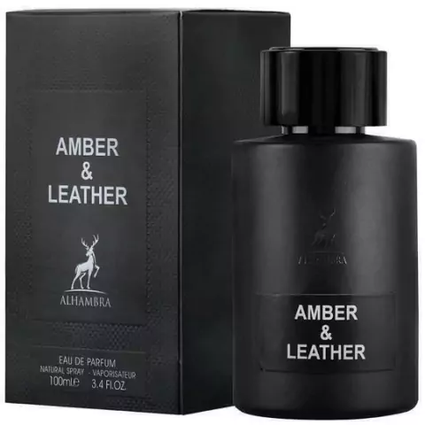 Perfume Árabe Amber & Leather Maison Alhambra Eau de Parfum 100ml