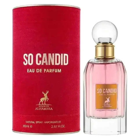 Perfuma Árabe So Candid Maison Alhambra Feminino Eau de Parfum 100ml