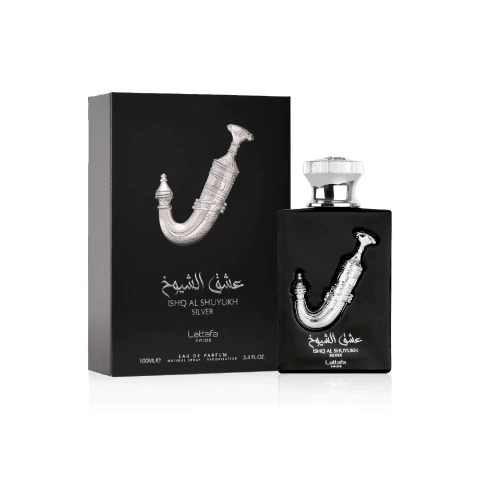 Perfume Árabe Ishq Al Shuyukh Silver Lattafa Pride Eau De Parfum 100ml
