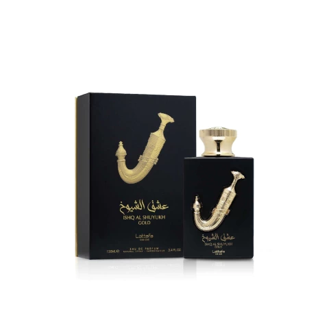 Perfume Árabe Ishq Al Shuyukh Gold Lattafa Pride Eau De Parfum 100ml
