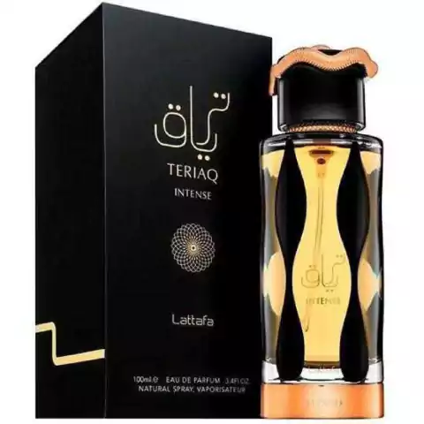 Perfume Árabe Teriaq Intense Lattafa Eau de Parfum 100ml