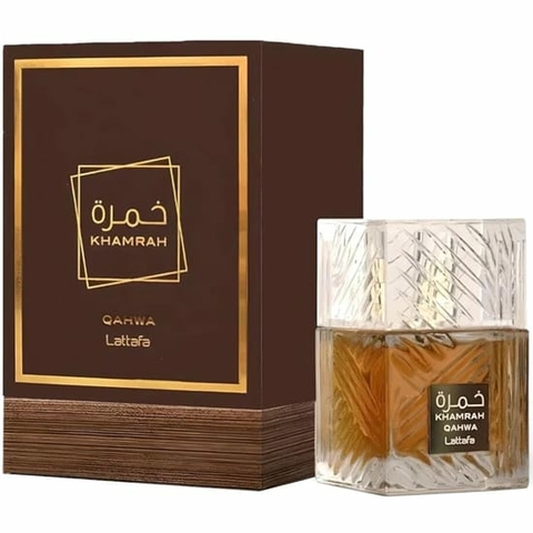 Perfume Árabe Khamrah Qahwa Lattafa Eau de Parfum 100ml