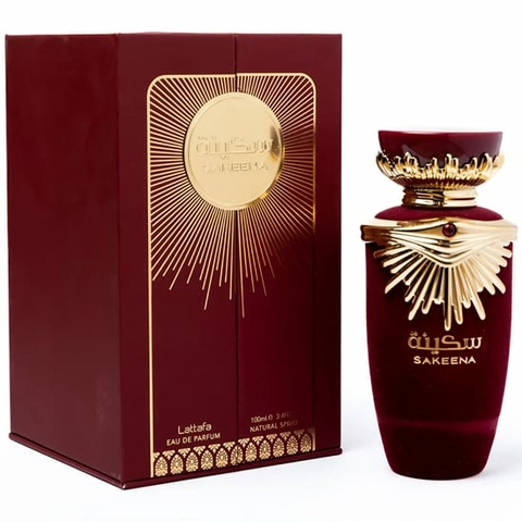 Perfume Árabe Sakeena Lattafa Eau De Parfum Feminino 100ml