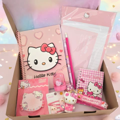 Caja Box Kawaii Kitty Sanrio Ideal Regalo Día Del Amigo