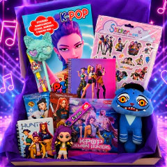 Super Box Guerreras Del Kpop Con Peluche Derpy estilo charm