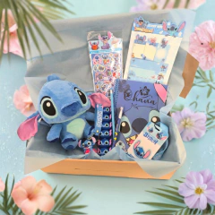 Stitch-Super Set Kit Regalo Con Peluche Ideal Regalo