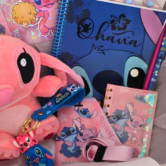 Super Set Kit Regalo Angel Y Stitch Con Peluche Ideal Regalo en internet