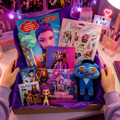 Super Box Guerreras Del Kpop Con Peluche Derpy estilo charm - comprar online