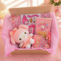 Super Box My Melody Ideal Regalo Kawaii Varios Juguetes