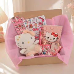 Super Set Kit Regalo Hello Kitty Con Peluche 20 Cm - comprar online