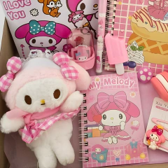 Box My Melody Sanrio Ideal Regalo Con Peluche Kawaii - S-STORE