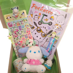 Mini Box Pochacco Sanrio Kawaii Con Peluche Y Más en internet