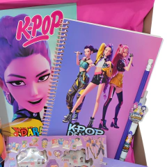 Box Guerreras De Kpop Con Vaso Y Varios Juguetes - S-STORE
