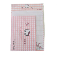 Set Papel Carta Hello Kitty Sanrio 4 Hojas+4sobres - S-STORE
