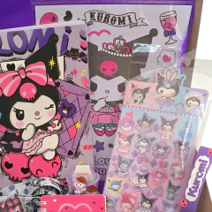 Box Kuromi Sanrio Kawaii Ideal Regalo vs artículos