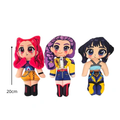 Imagen de Super Box Demon Hunters Guerreras Del K-pop Con Peluchesx3