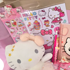 Imagen de Super Set Kit Regalo Hello Kitty Con Peluche 20 Cm
