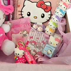 Super Set Kit Regalo Hello Kitty Con Peluche 20 Cm
