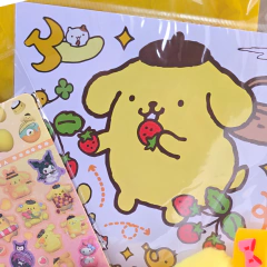 Mini Box Pompompurin Ideal Regalo Kawaii Peluche