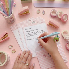 Set Papel Carta Hello Kitty Sanrio 4 Hojas+4sobres - comprar online