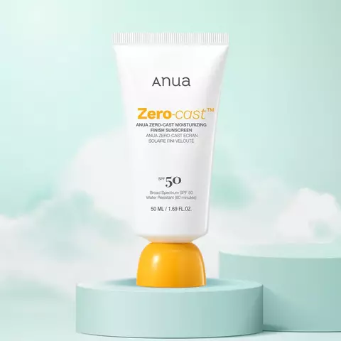Zero Cast Moisturizing Finish Sunscreen Anua - comprar en línea