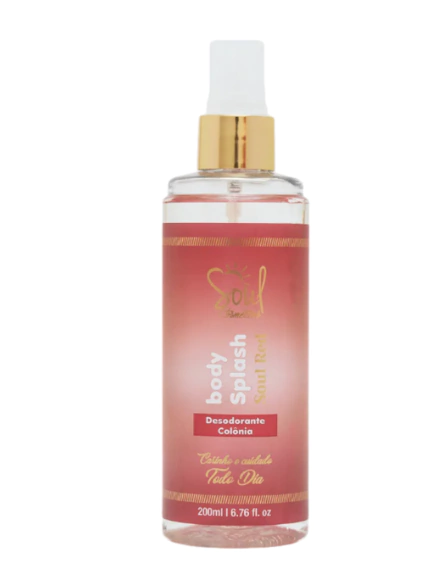 Body Splash Soul Red 200ml - Soul Cosméticos