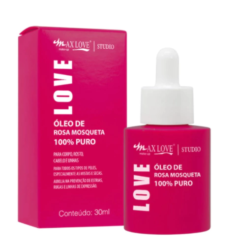 Oleo de Rosa Mosqueta 100% puro 30ml - Max Love
