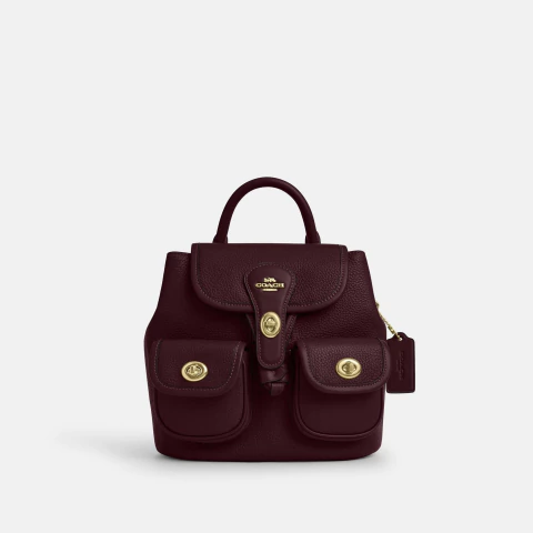Coach Mochila Hadley Dark Wine *bajo pedido* - comprar en línea