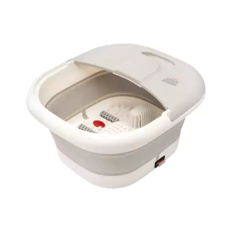Tina Plegable para Pies Hidromasaje Calor Burbujas Relajante