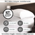 Combo x6 Almohadas Ultrasonido + Protectores + Fundas 90x50 - Mega Shop TV