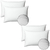 Set x4 Almohadas Viscoelásticas Ergonómicas con Protector