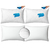 Combo 2 Almohadas Viscoelástica+ 2Protectores Algodón Suave