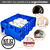 Set x2 Caja Seguridad Plástica 40x29x20 cm Tapa Abisagrada - Mega Shop TV