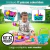 Set x2 Picnic Infantil con Vajilla Frutas Cafetera Juguetes en internet