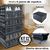 Set x2 Organizador Zapatos 6 Niveles Plegable Ventana Transp - comprar en línea