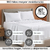 Combo 2 Almohadas Hotelera + 2 Protectores Impermeables en internet