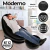 Set x2 Sofá Inflable Portátil con Reposapiés - Inflador Eléctrico Negro - tienda en línea
