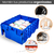 Caja de Seguridad Plástica 40x29x20 cm con Tapa Abisagrada - Mega Shop TV