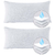 Set x2 Protector de Almohada Impermeable 90x50 Algodón Suave