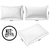 Combo 2 Almohadas Ultrasonido + 2 Protectores + 2 Fundas - tienda en línea