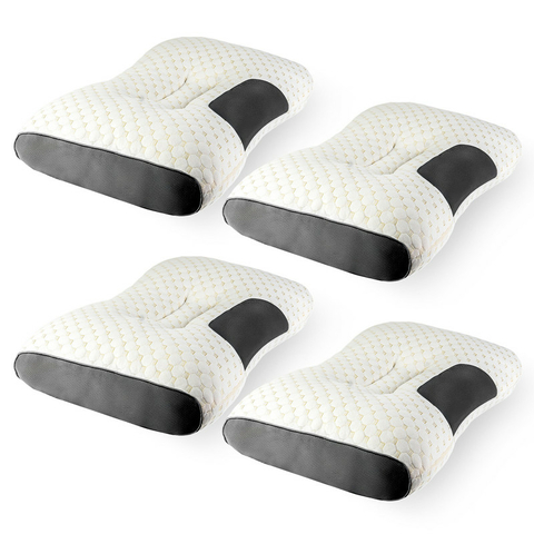 Set x4 Almohada Cervical Ortopédica con Soporte Ergonómico