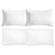 Combo 2 Almohadas Ultrasonido + 2 Fundas Algodón 180 Hilos