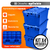 Set x4 Caja Seguridad Plástica 60x40x40 cm Tapa Abisagrada en internet