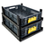Set x2 Estantería Plástica Modular con Estantes Organizador