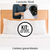 Combo 2 Almohadas Ultrasonido + 2 Fundas Algodón 180 Hilos - Mega Shop TV