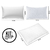 Combo 2 Almohadas Ultrasonido + 2 Protectores + 2 Fundas - tienda en línea