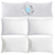 Combo 2 Almohadas Hotelera + 2 Protectores suaves +2 Fundas